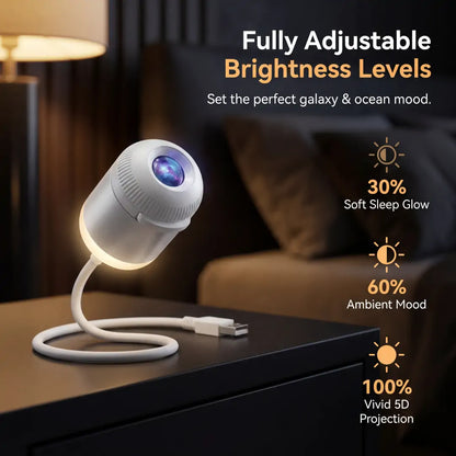 Comauo® Night Light Projector - Smart Holographic Star Projector