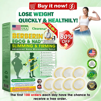 𝐂𝐥𝐞𝐚𝐫𝐞𝐧𝐚®🧑‍⚕️🏆  𝘽𝙚𝙧𝙗𝙚𝙧𝒊𝒏𝒆 ·  𝙀𝙂𝘾𝙂× 𝐍𝐴𝑫+  10-𝐢𝐧-1 𝑨𝒅𝒗𝒂𝒏𝒄𝐞𝐝 𝑵𝒂𝙣𝙤 𝑴𝒊𝒄𝒓𝒐𝒏𝒆𝒆𝗱𝗹𝗲 𝐏𝐚𝒕𝗰𝗵 🇺🇸 ( 𝑱𝒖𝒔𝒕 𝒐𝒏𝒄𝒆 𝒂 𝒅𝒂𝒚, 𝒗𝒊𝒔𝒊𝒃𝒍𝒆 𝒄𝒉𝒂𝒏𝒈𝒆𝒔 𝒊𝒏 7 𝒅𝒂𝒚𝒔) 💪 𝑭𝒐𝒓 𝒐𝒃𝒆𝒔𝒊𝒕𝒚, 𝒍𝒐𝒐𝒔𝒆 𝒔𝒌𝒊𝒏, 𝒅𝒊𝒂𝒃𝒆𝒕𝒆𝒔, 𝒔𝒍𝒆𝒆𝒑 𝒂𝒑𝒏𝒆𝒂, 𝒋𝒐𝒊𝒏𝒕 𝒊𝒔𝒔𝒖𝒆𝒔, 𝒂𝒏𝒅 𝒎𝒐𝒓𝒆