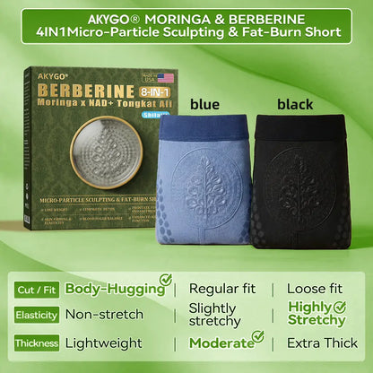 𝐎𝐟𝐟𝐢𝐜𝐢𝐚𝐥 𝐁𝐫𝐚𝐧𝐝 𝐒𝐭𝐨𝐫𝐞 🇺🇸| AKYGO® 𝟐𝟎𝟐𝟔 𝐌𝐨𝐫𝐢𝐧𝐠𝐚 x 𝐁𝐞𝐫𝐛𝐞𝐫𝐢𝐧𝐞 x 𝐍𝐀𝐃+ 𝟔-𝐈𝐧-𝟏 𝐌𝐢𝐜𝐫𝐨-𝐏𝐚𝐫𝐭𝐢𝐜𝐥𝐞 𝐒𝐜𝐮𝐥𝐩𝐭𝐢𝐧𝐠 & 𝐅𝐚𝐭-𝐁𝐮𝐫𝐧 𝐒𝐡𝐨𝐫𝐭𝐬 (Women + Men with Enhanced Male Vitality Blend)