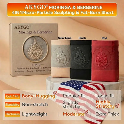 𝐎𝐟𝐟𝐢𝐜𝐢𝐚𝐥 𝐁𝐫𝐚𝐧𝐝 𝐒𝐭𝐨𝐫𝐞 |🔥 AKYGO® 𝟐𝟎𝟐𝟔 𝐌𝐨𝐫𝐢𝐧𝐠𝐚 & 𝐁𝐞𝐫𝐛𝐞𝐫𝐢𝐧𝐞 𝟒-𝐈𝐧-𝟏 𝐌𝐢𝐜𝐫𝐨-𝐏𝐚𝐫𝐭𝐢𝐜𝐥𝐞 𝐒𝐜𝐮𝐥𝐩𝐭𝐢𝐧𝐠 & 𝐅𝐚𝐭-𝐁𝐮𝐫𝐧 𝐒𝐡𝐨𝐫𝐭𝐬